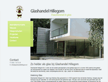 Tablet Screenshot of glashandelhillegom.nl
